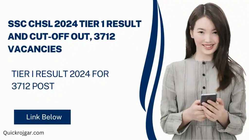 SSC CHSL 2024 Result and Cut-Off Out, [3712 Vacancies]